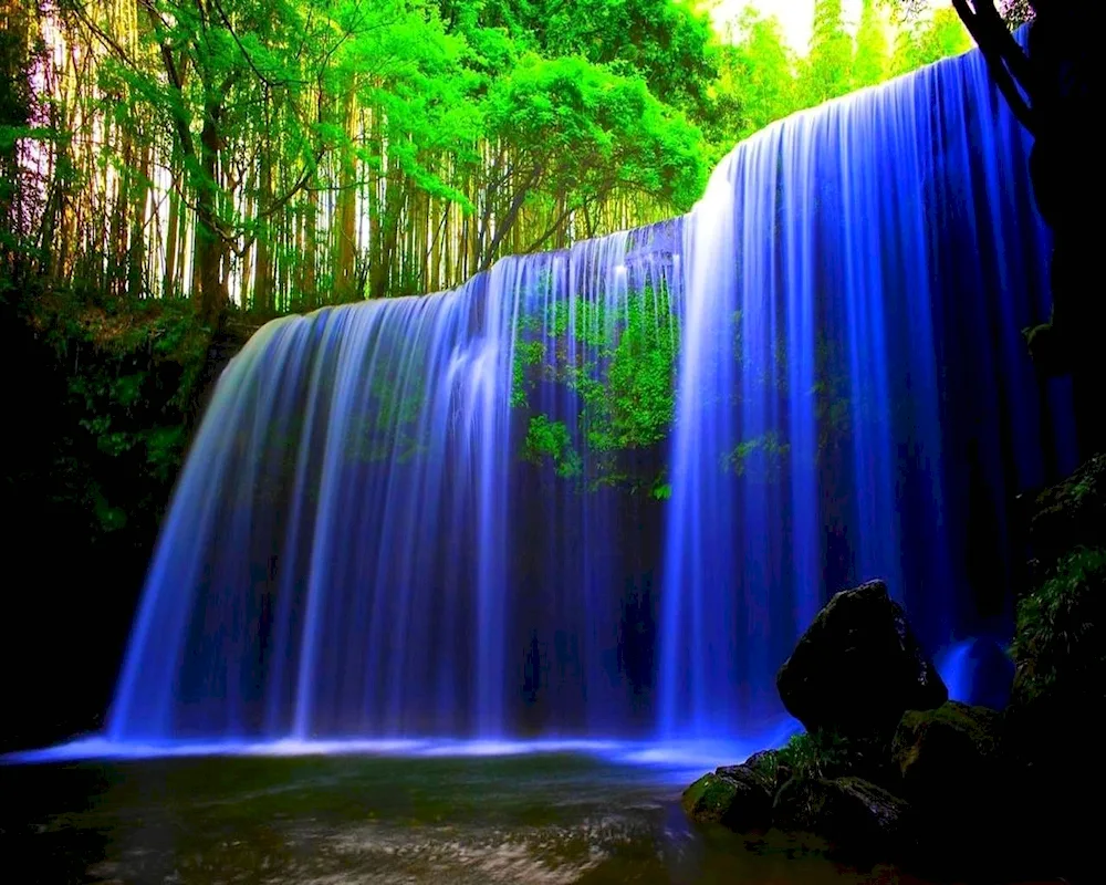 Beautiful waterfalls