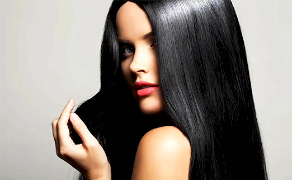 Issue black hair colouring on black hair raven wing black