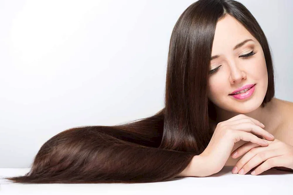 Pinned hair on the body