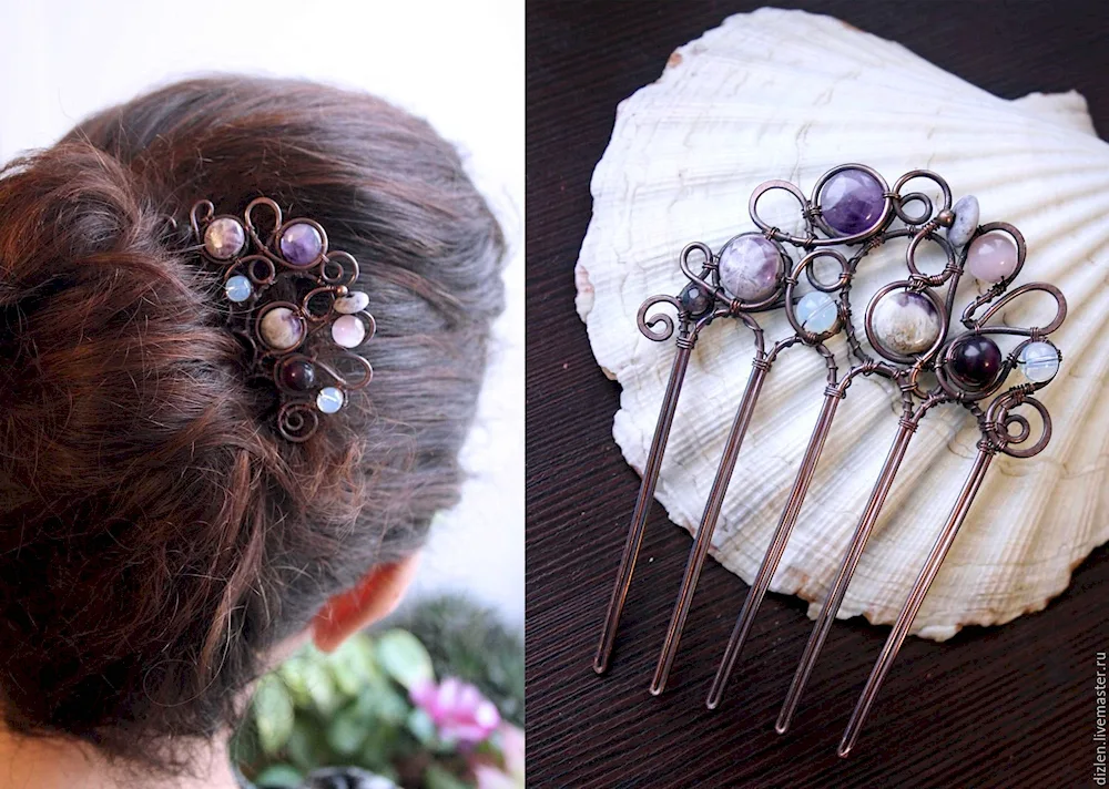 Pin. Wooden Hair Sticks