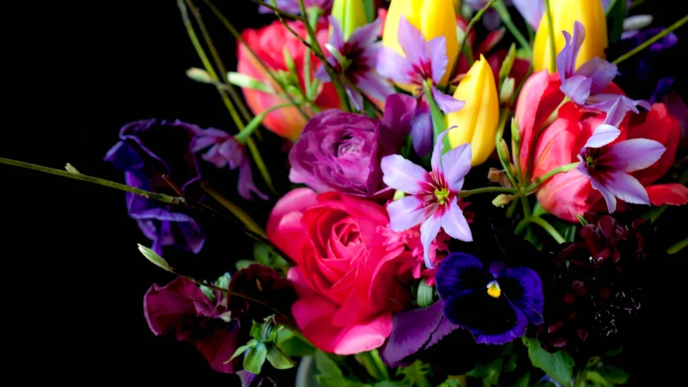 Beautiful bouquet of flowers