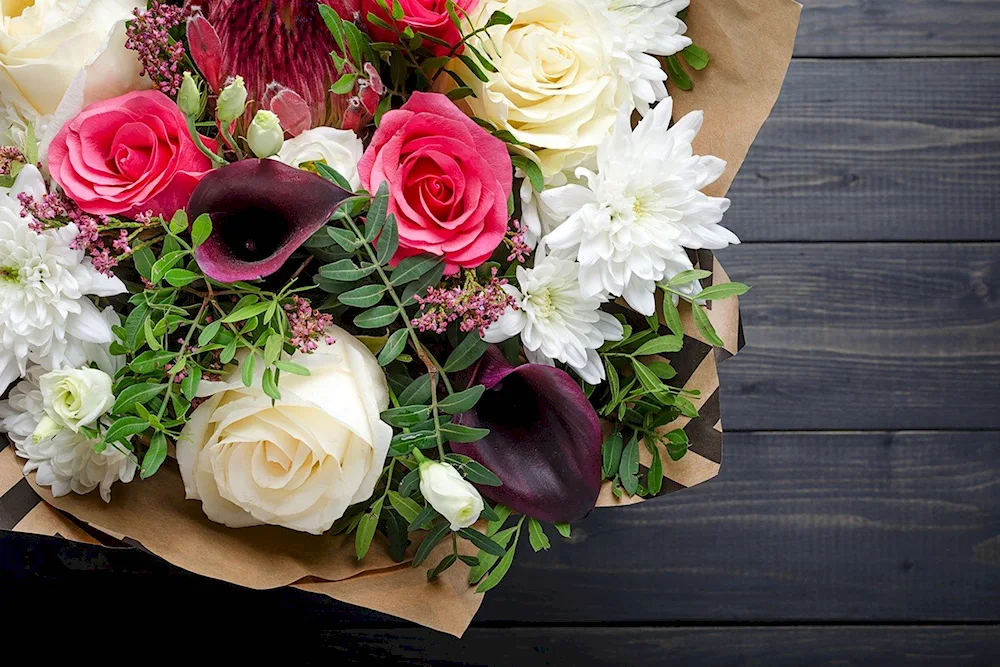 Bouquet of beautiful flowers