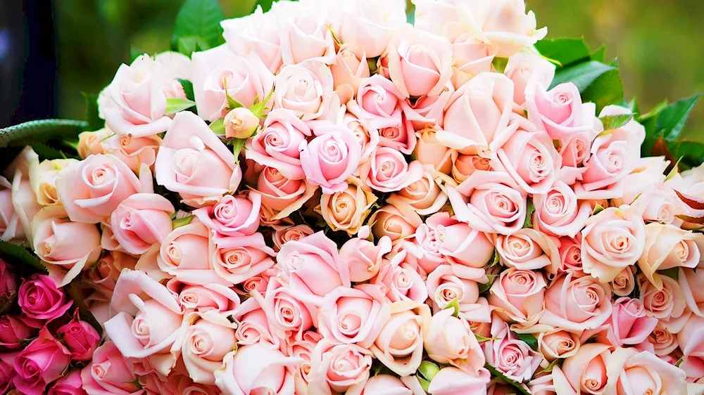 Bouquet with peonies