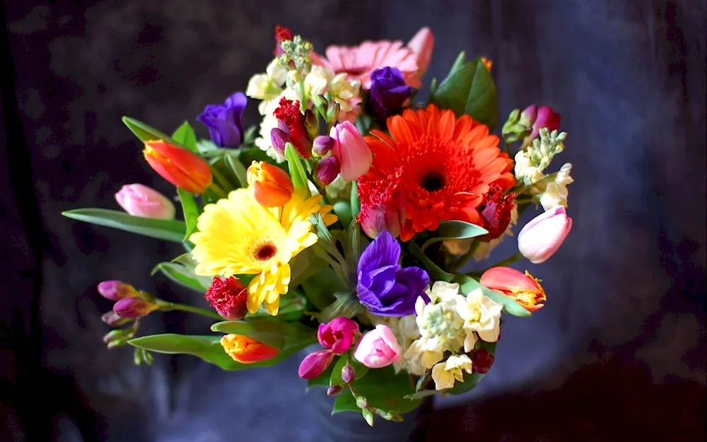 Beautiful bouquet of flowers