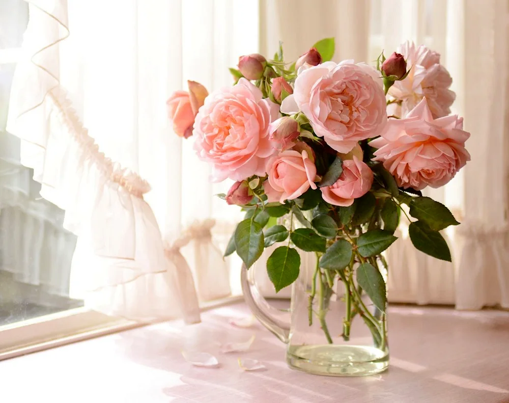 Beautiful bouquet in a vase