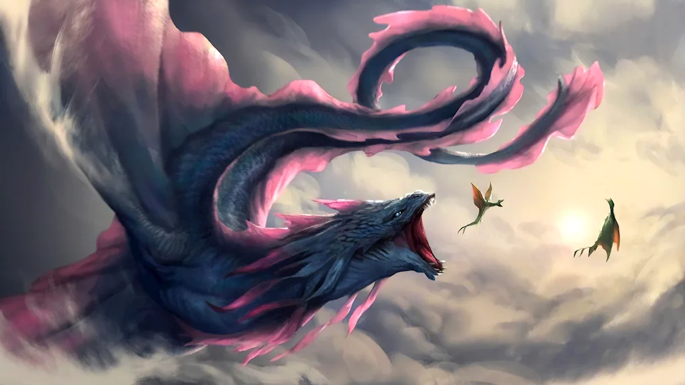 Beautiful dragon