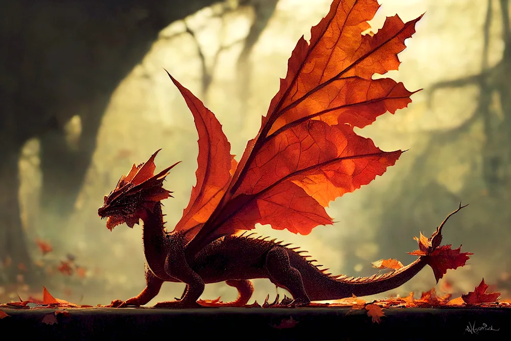 Beautiful dragon