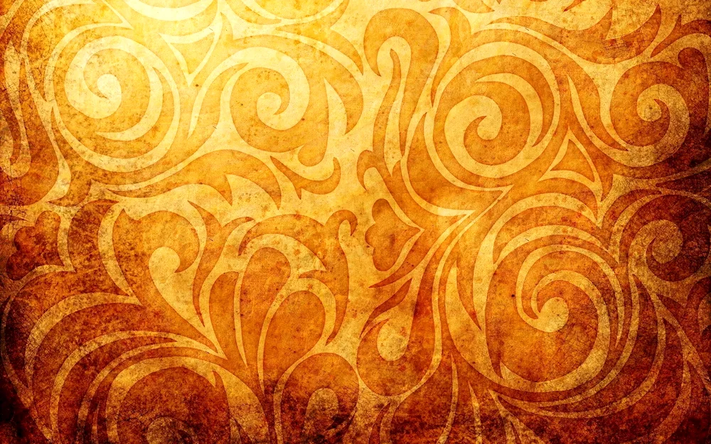 Brown background with patterns