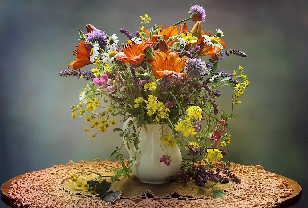 Bouquet of field flowers