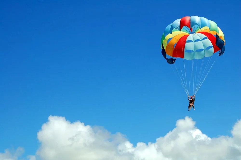 Parachutist vector