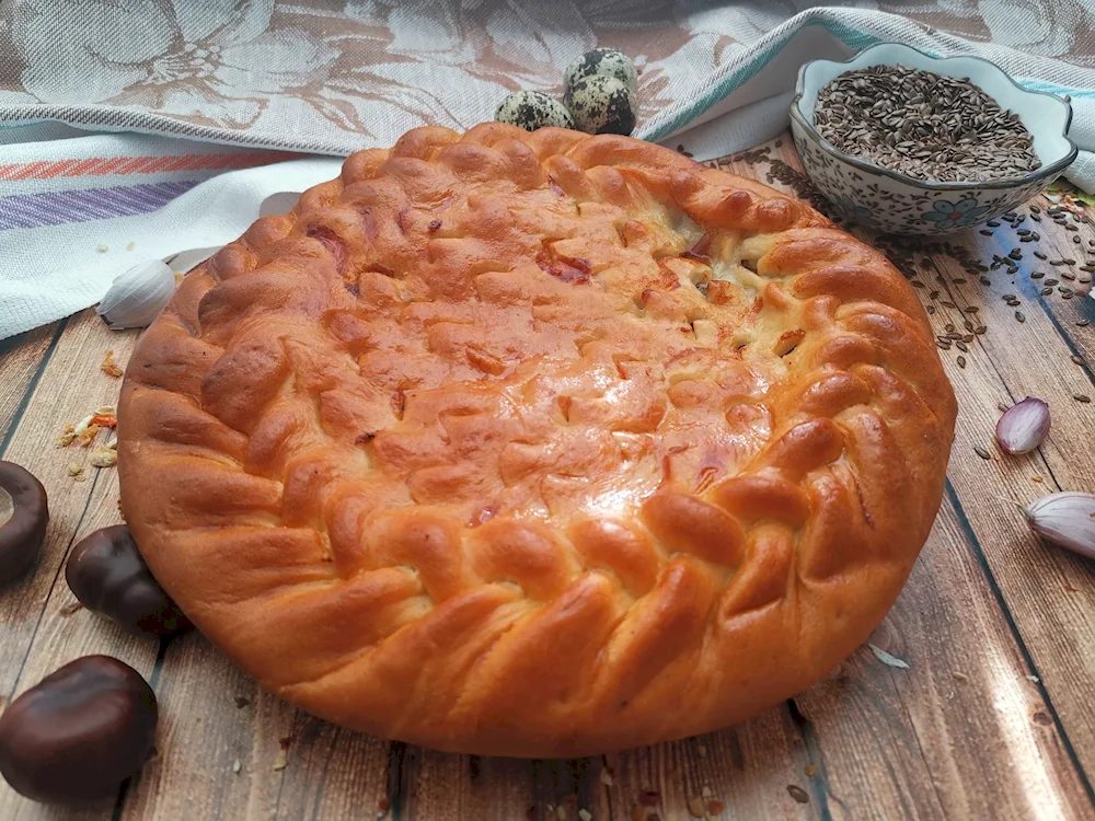 Pies. yeast dough