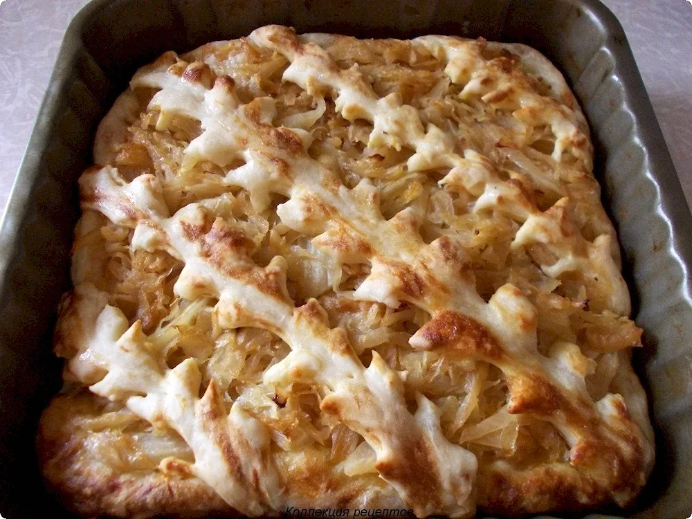 Cute cabbage pie