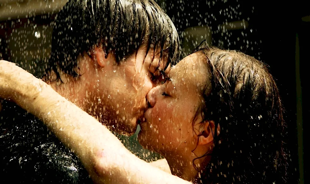 Beautiful kissing