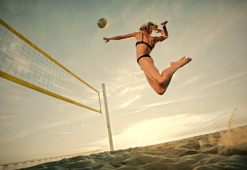 Beach volleyball