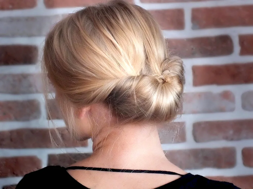 Beautiful bun hairstyles for medium hair