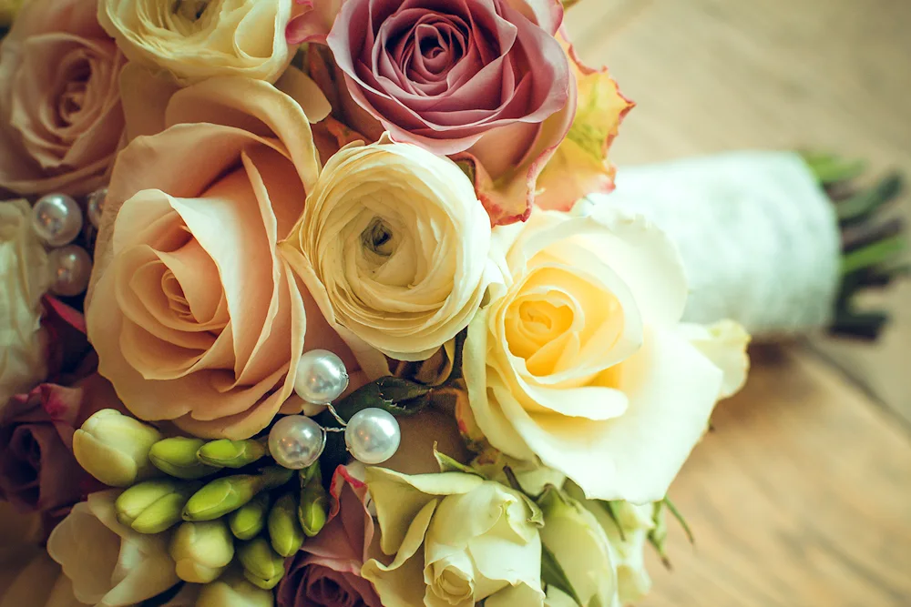 Beautiful wedding bouquet