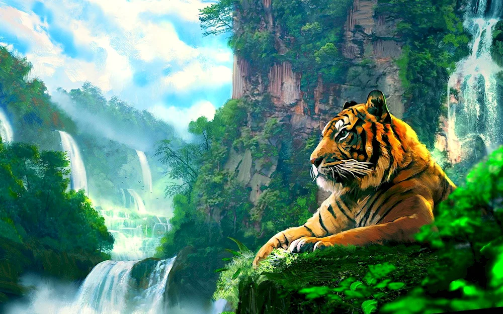 Beautiful tiger