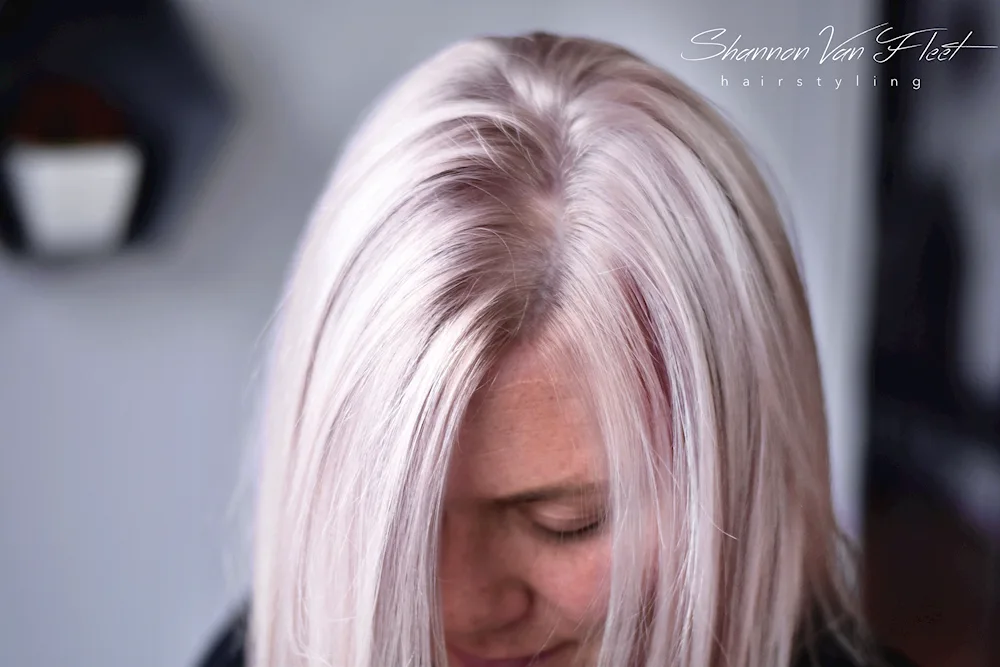 Beautiful blonde colour without yellowing
