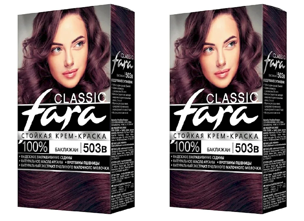 Red highlights for dark hair