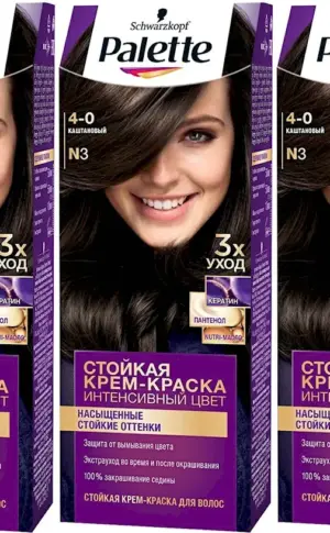 Palette hair dye 6-80