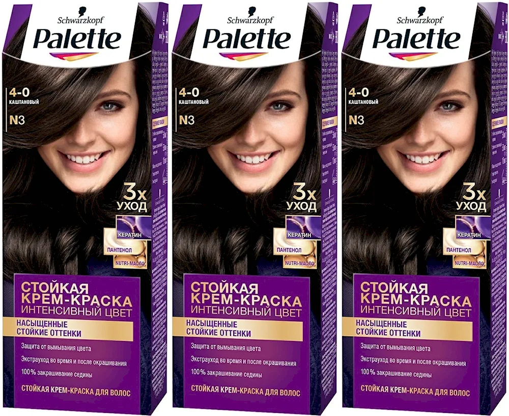 Palette hair dye 6-80