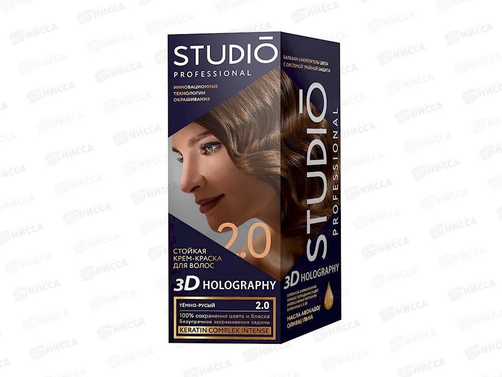 Hair dye Studio professional 3d Holography