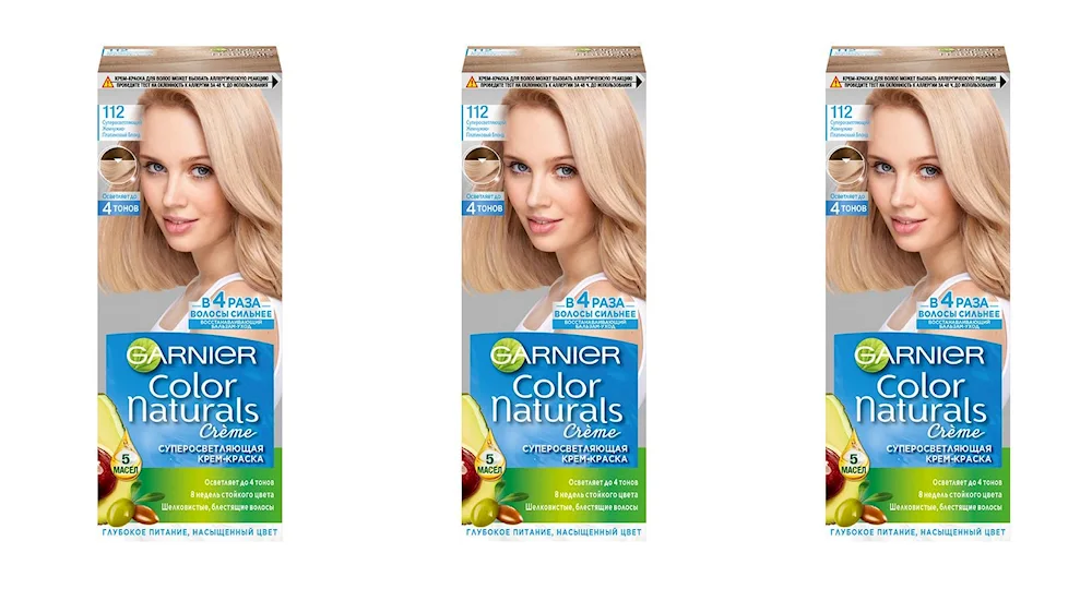 Garnier platinum blond