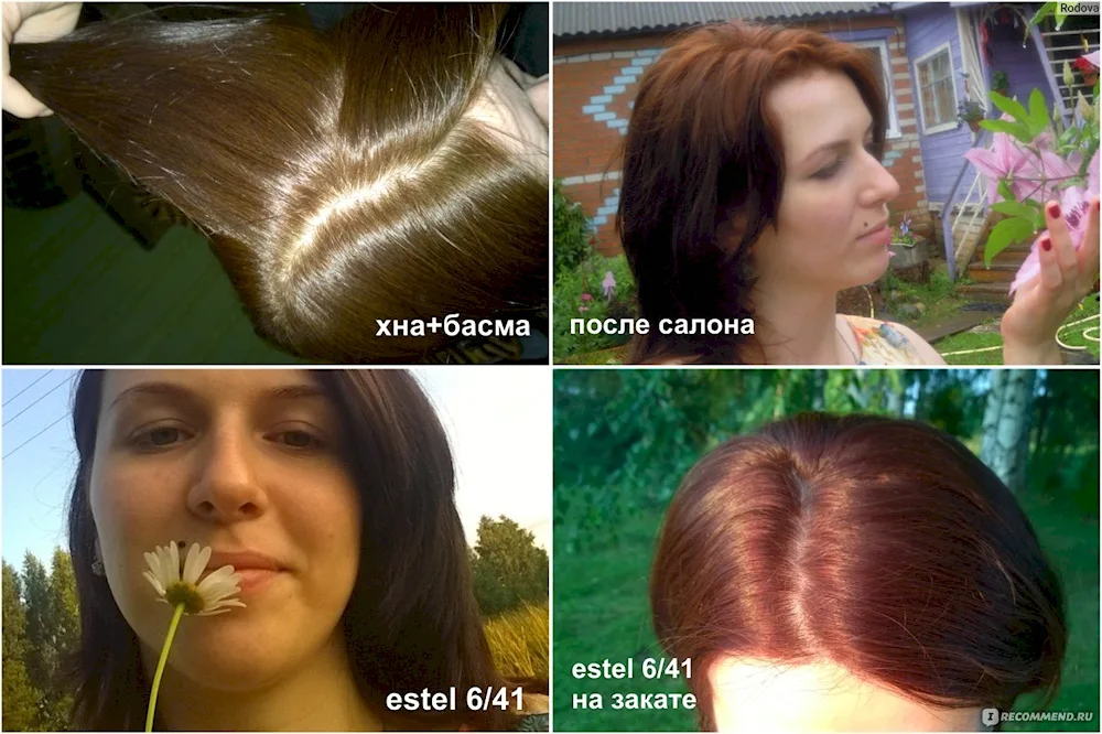 Haena and basma hair dye for grey hair