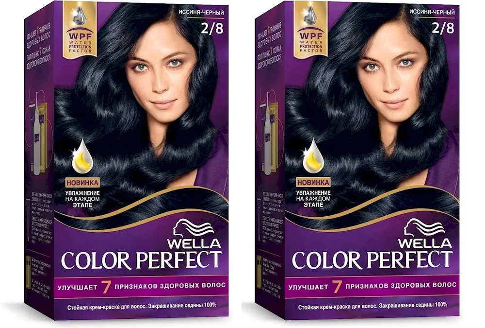 Londa's purple dye is blue black