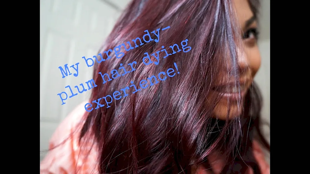 Marsala Burgundy hair colour