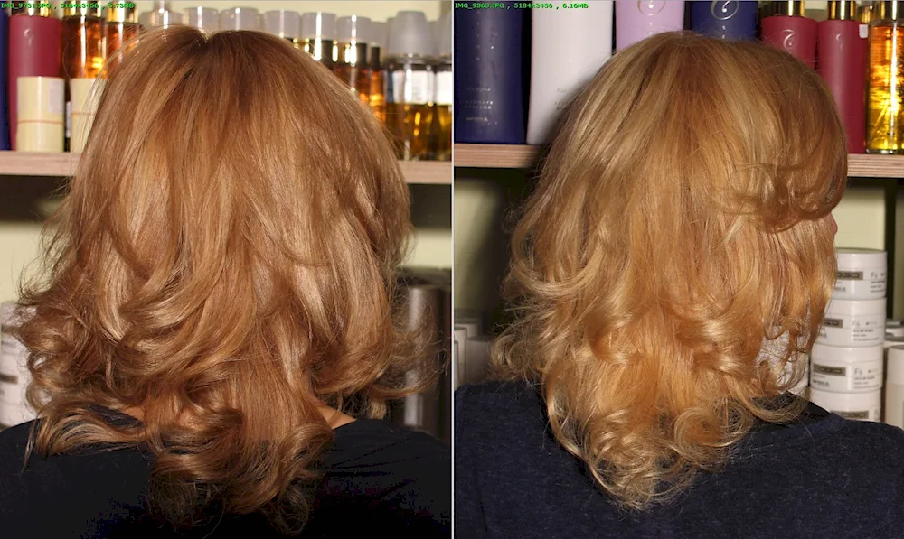 Loreal honey caramel dye