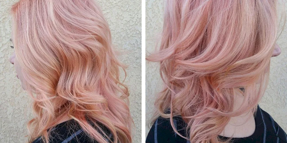 Matrix hair dye rose gold