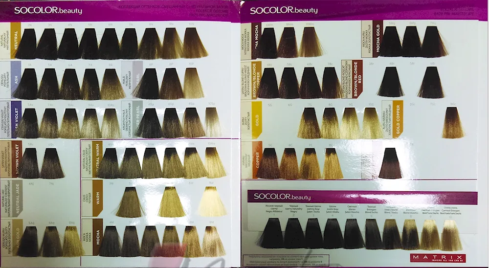 Matrix SOCOLOR Palette