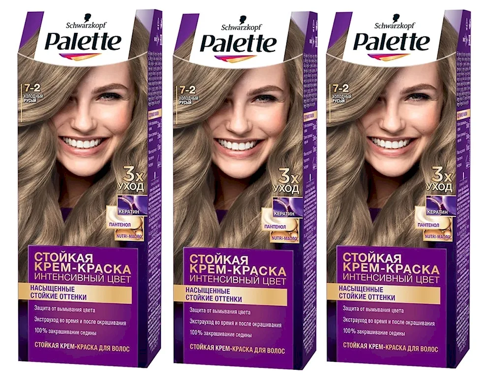 Palette hair dye 6-80