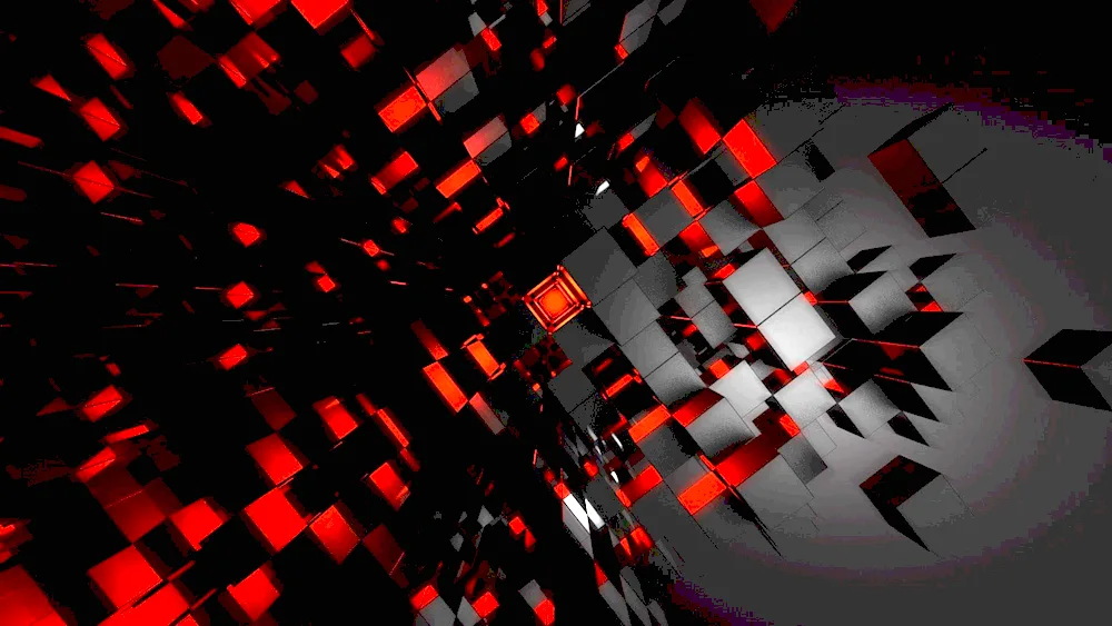 Red abstract
