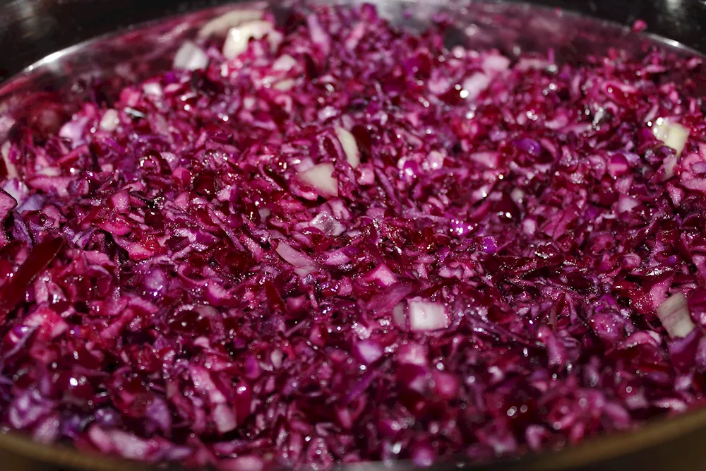 Red cabbage dishes