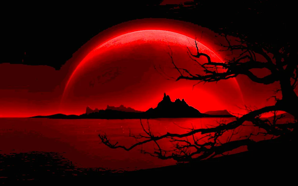 Red night