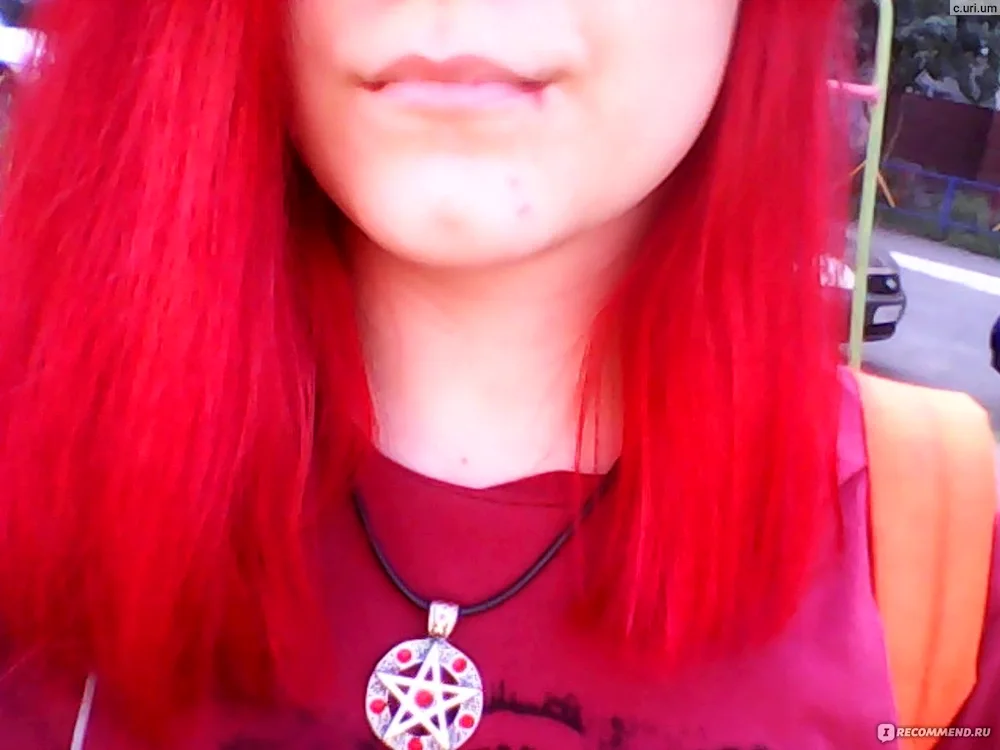 Red tonic on red hair