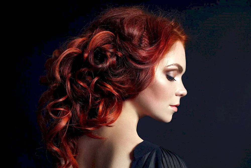 Mahogany hair