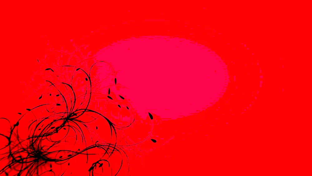 Red background