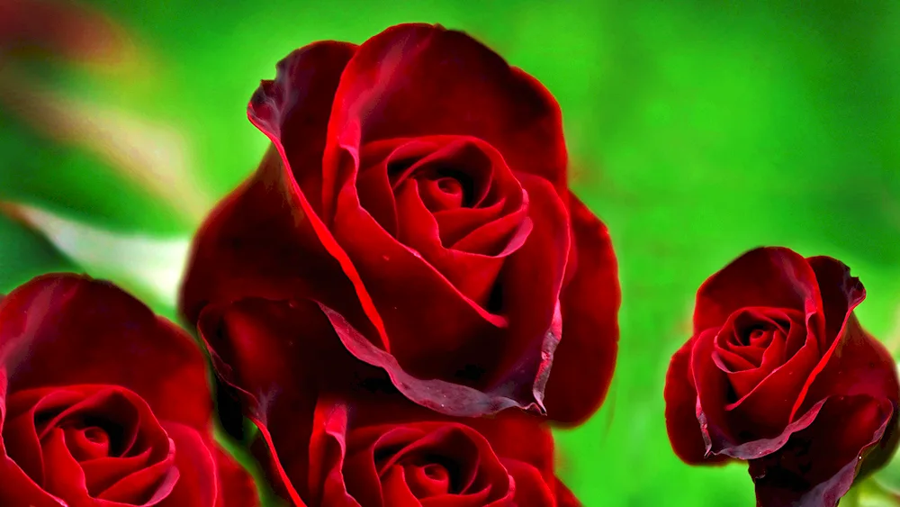 Red roses