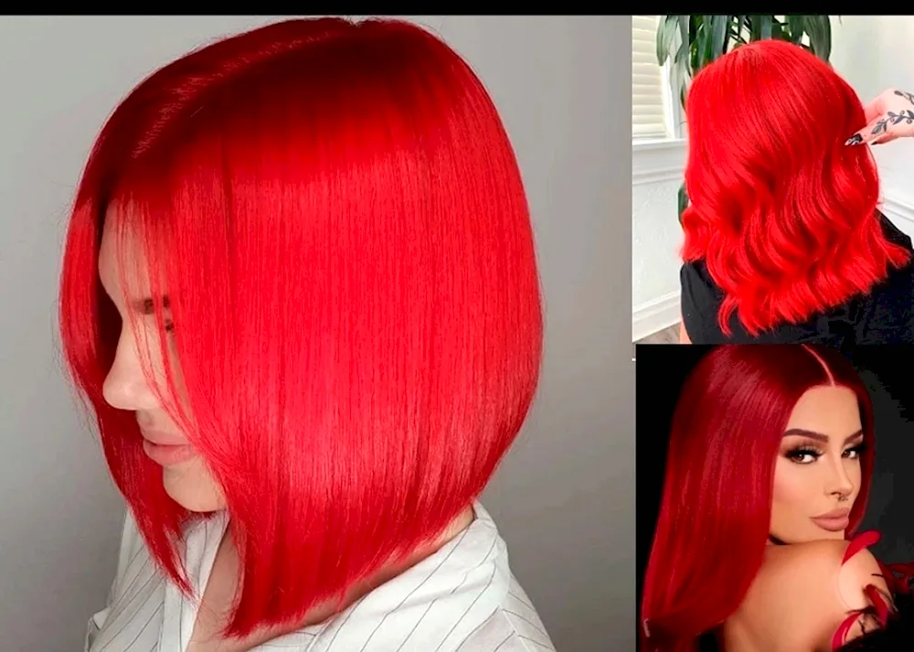 Red hair kare