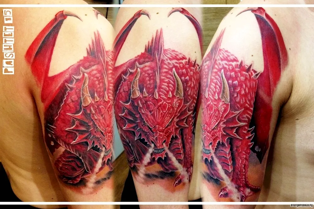 Tribal Chinese dragon