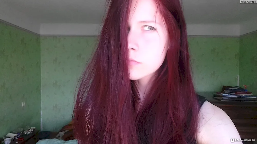Red Amber Tonic on hair 5.35