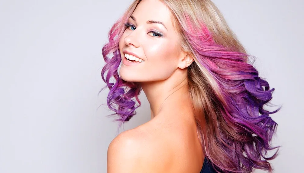 Turquoise hair