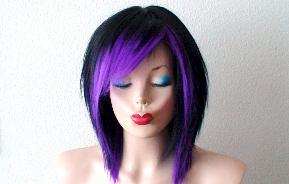 Purple hair
