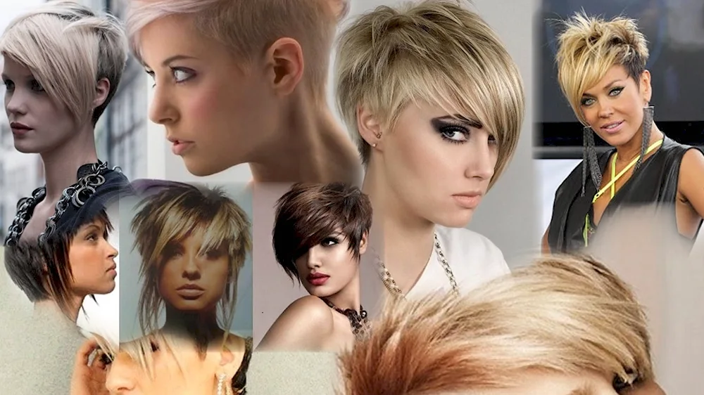 Creative short haircuts