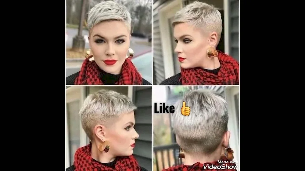 Creative short haircuts