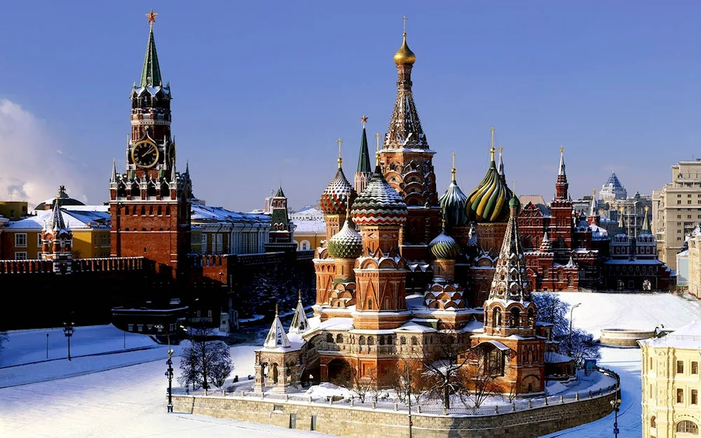 Kremlin and St Basil's Cathedral photo