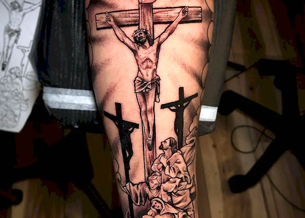 Cross of God tattoo